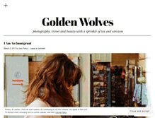 Tablet Screenshot of goldenwolves.net